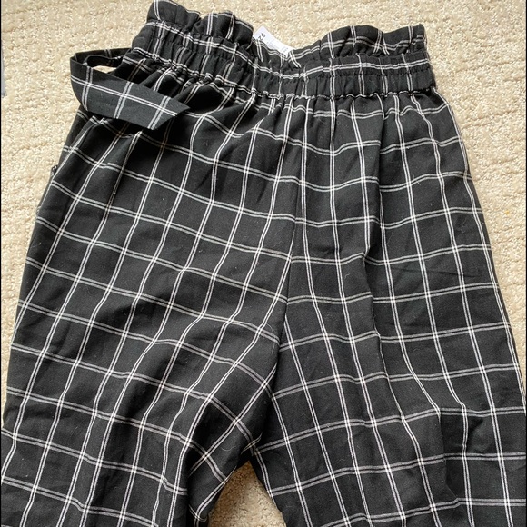 Cropped plaid pants - Picture 2 of 2